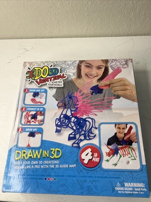 I Do 3D Vertical Four 3D Pens Included