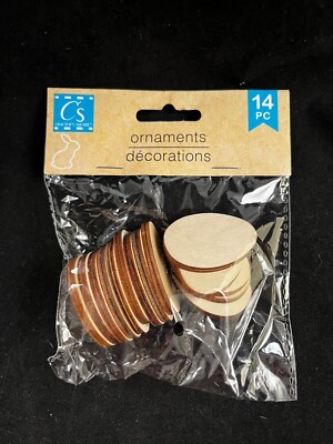 Crafter's Square - Eggs - Wood Shapes - 14 Pieces - Approx. 1 1/2 in High