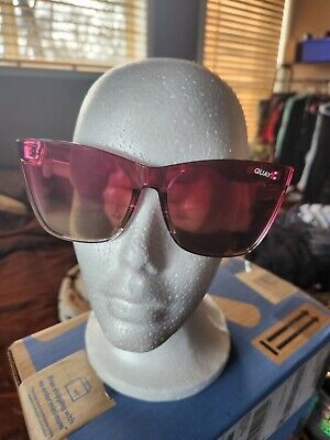 Quay Australia Come Thru Sunglasses Brand New Pink Gradient