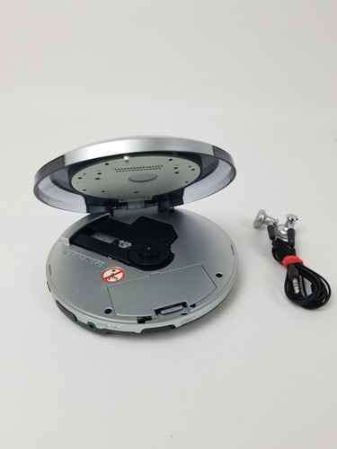 Philips Portable EXP2561 MP3-CD Playback Player Touch Screen Blue & Silver