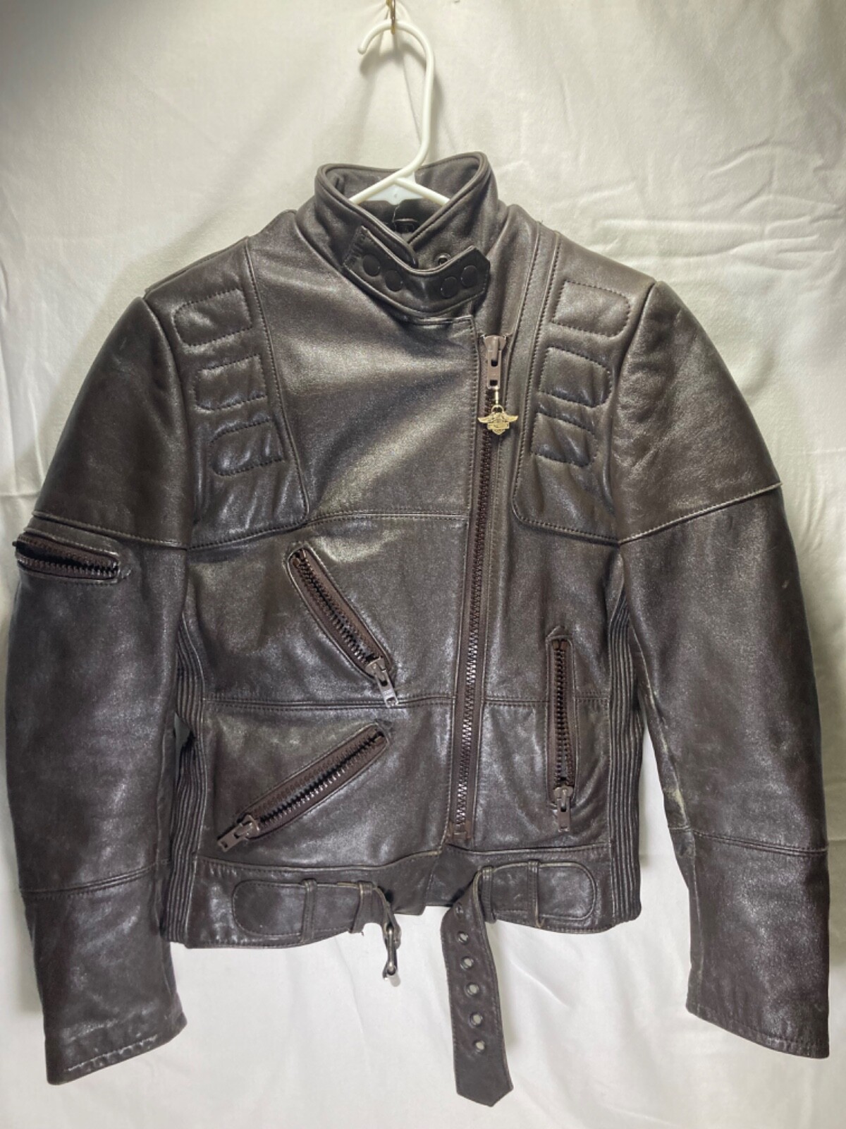 80〜90s Harley-Davidson×Hein Gerickeシングル Vtg Hein Gericke Ect Leder Harley Davidson Leather