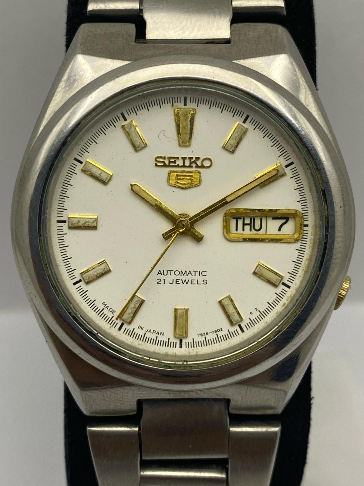 Seiko 5 21 Jewels Automatic 7S26-02S0 Vintage Watch Japan | eBay