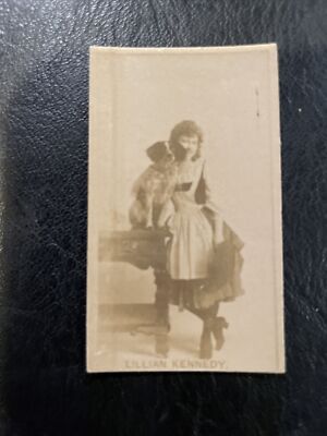 1884 N245 Sweet Caporal Actors and Actresses Lillian Kennedy Sharp Corners! EXMT