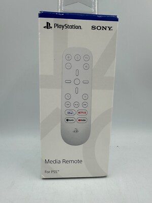 Sony Playstation PS5 Media Remote - White BRAND NEW with Box