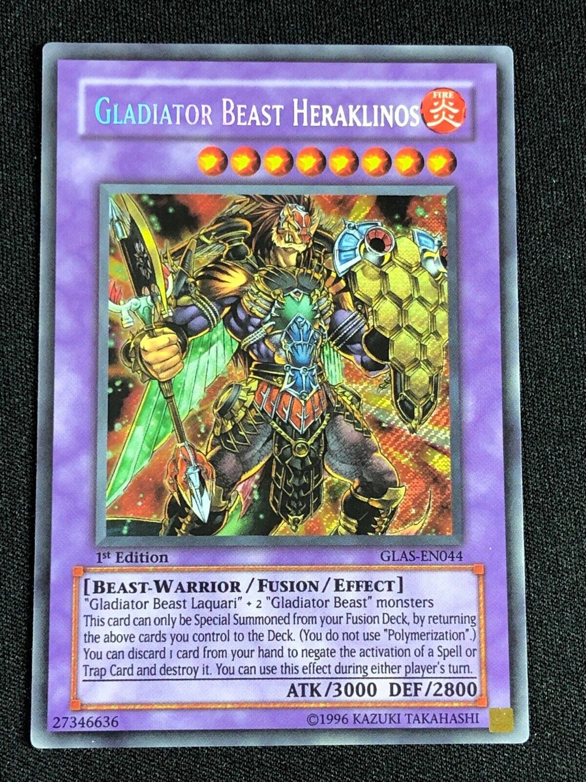 Yugioh Complete Retro Edison Format Gladiator Beast Deck! Prisma **HOT** +  Bonus