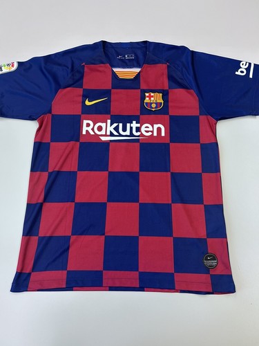 Nike Lionel Messi FC Barcelona Soccer Jersey Mens Size 2XL
