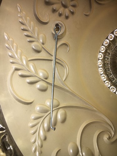 Nice Used Heavy Clear Ornate 15 1/4