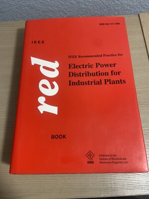 IEEE Red Book Electric Power Distribution For Industrial Plants 1996