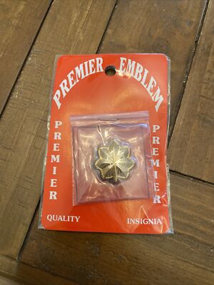 2 Sets Lieutenant Colonel Gold Regular Size Insignia