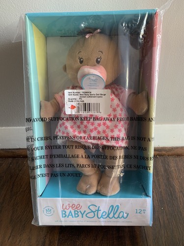 NEW SEALED!! Manhattan Toy Wee Baby Stella Doll Beige, 12