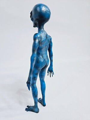 Explore the unknown with our awe-inspiring Full Size Alien Figurine