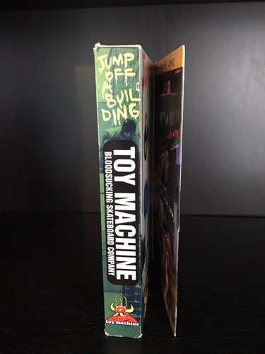 Toy Machine Jump Off A Building VHS Skateboard Video Skate