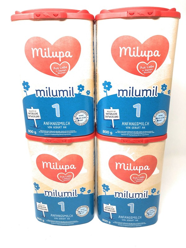 Milupa Milumil 1 Anfangsmilch  (4 X 800g)