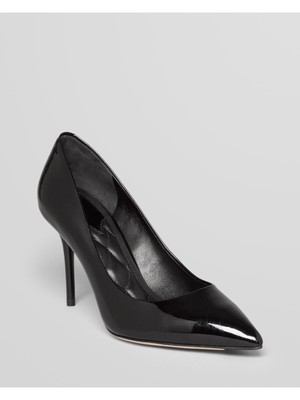 

BRIAN ATWOOD Женские Черные Мягкие Кожаные Туфли-лодочки без шнурков на шпильках Malika 8,5, Черный, 60188977