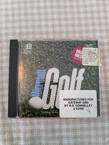 Cd-rom Game/software Multi Media Edition 1993 For Windows