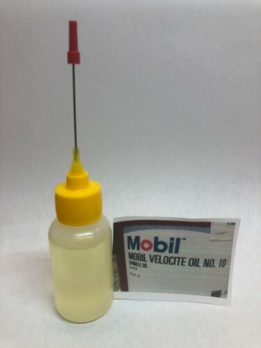 Yellow Cap Oil for most all Sewing Machines long no leak tip Velocite 10 Bernina
