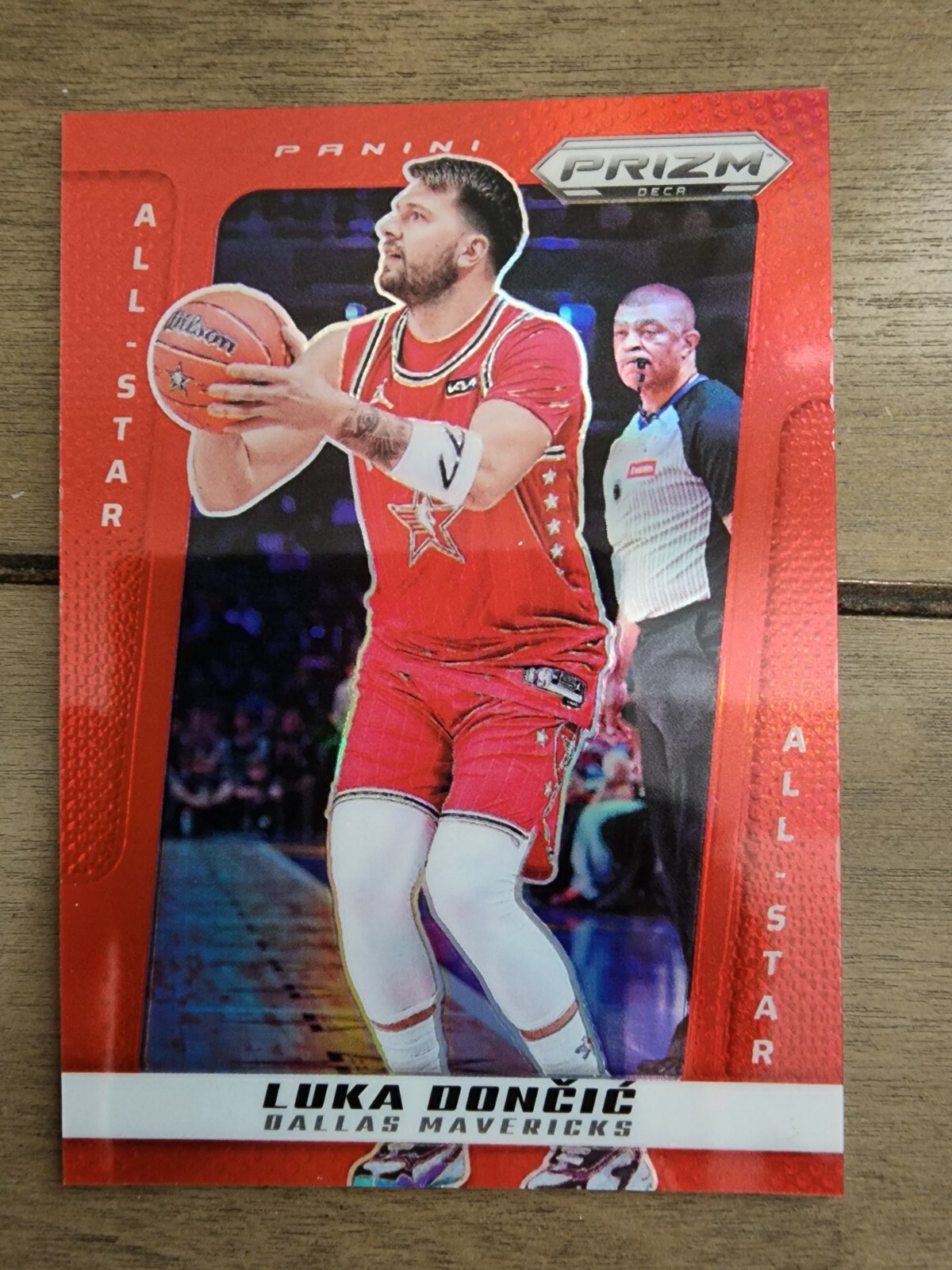 Luka Doncic 2024-25 Prizm Deca All-Star #242 Red Prizm /199