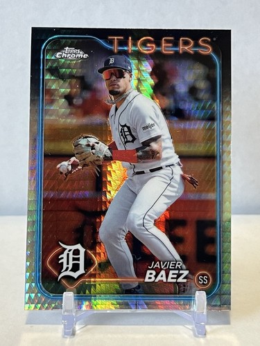 THE RAMPAGE - LUCAS 2024 Topps Chrome Xfractor#109 Javier Baez Detroit Tigers | eBay