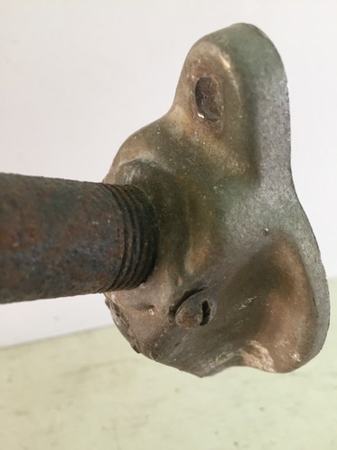 Vintage Gas Station Barn Industrial Light Fixture Goose Neck Cast