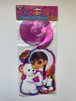 Lisa Frank Anana Roary Polar Bear Winter Swirl Decorations Rainbow Penguin Horse