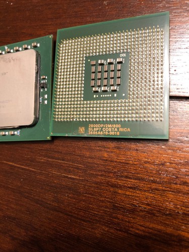 Pair Intel XEON Processors  2800DP/2M/800 Matched Set Poweredge SL8P7 GREASE