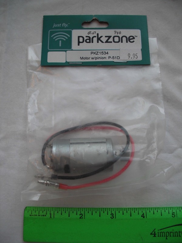 ParkZone PKZ1534 Brushless Motor, Pinion, P-51D,Horizon Hobb