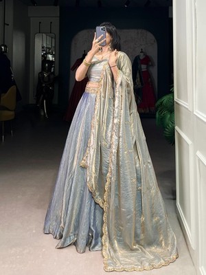 Designer Party Lehenga Choli Indian Bollywood Wedding Ethnic Bridal Eid Wear
