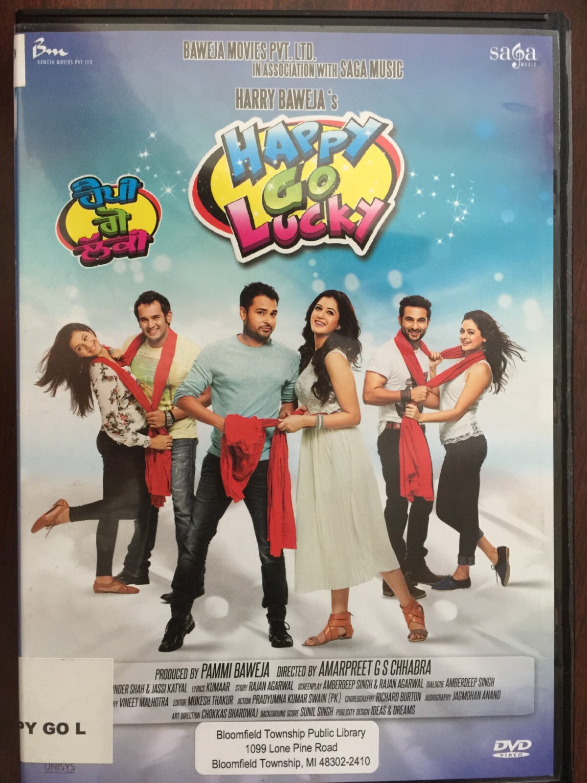 Happy Go Lucky, DVD, Saga Media, Punjabi Language, English