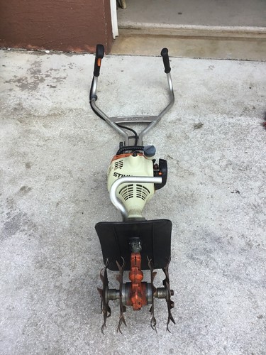 Stihl MM55 Tiller / Cultivator - LIGHTLY USED Tiller / SHIPS FAST -27CC TILLER