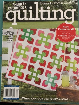 AMERICAN PATCHWORK AND QUILTING April 2021 ISSUE 169