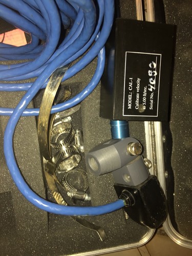 MONTEDORO WHITNEY PORTABLE FLOW VELOCITY METER PVM-2A USED