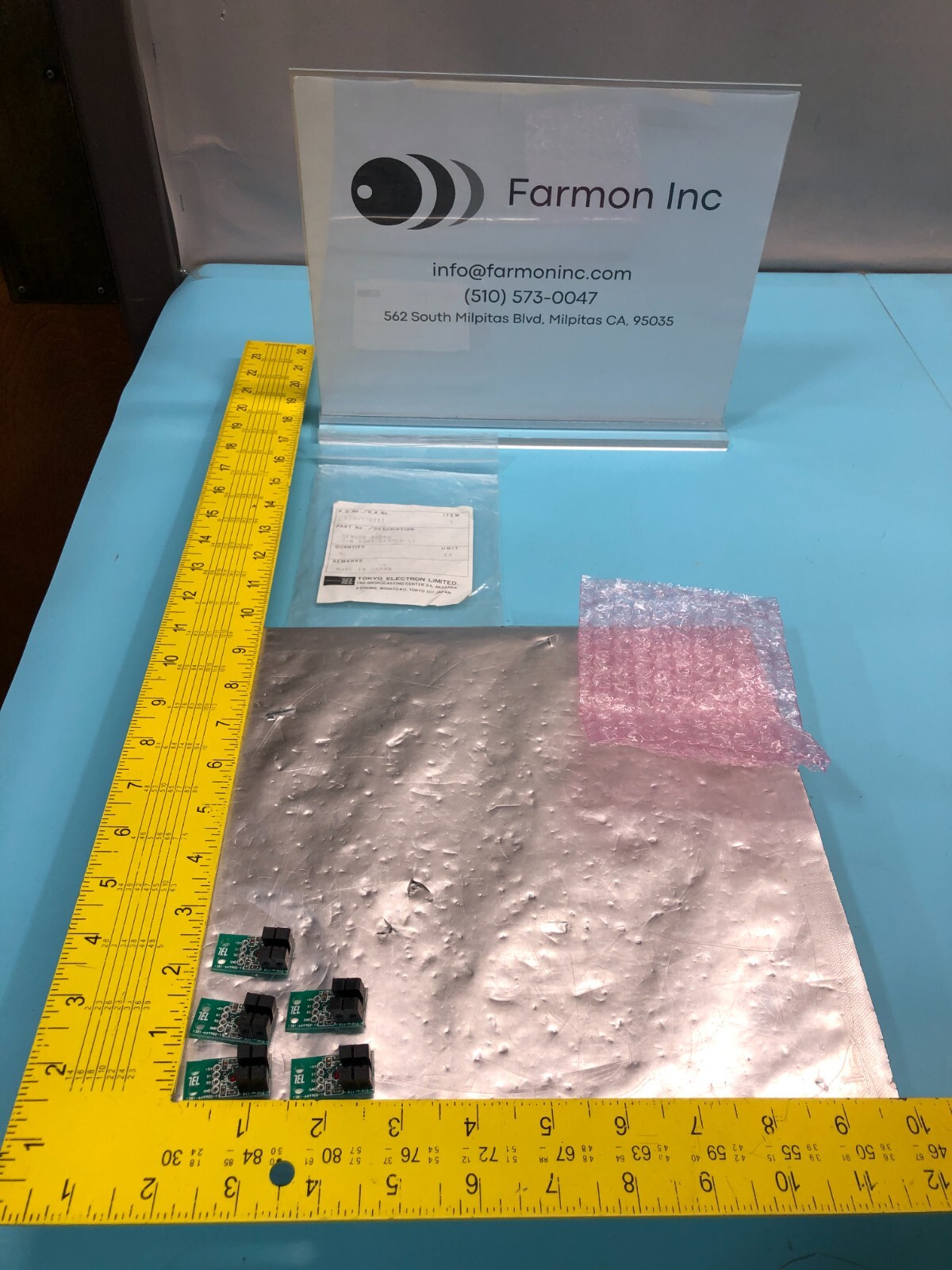 Tokyo Electron TEL 1381-649902-11 Sensor Board, 188009