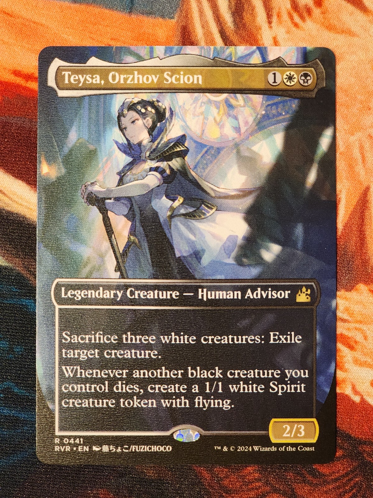 Teysa, Orzhov Scion 441 Anime Borderless Ravnica Remastered