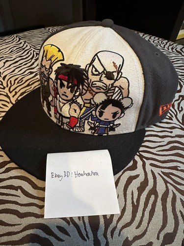 Street Fighter VS Tokidoki New Era Fitted Cap Hat 7 1/8 56.8cm