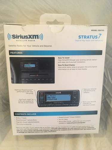 Sirius XM Stratus 7 Bundle