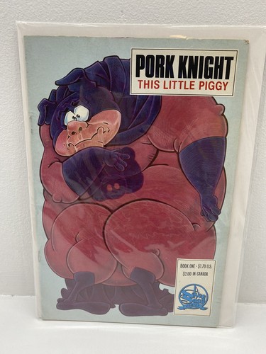 Pork Knight #1 This Little Piggy Silver Snail Comics Bagged