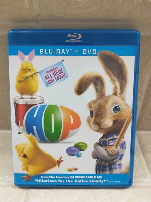 Hop (Blu-ray/DVD, 2016, 2-Disc Set)