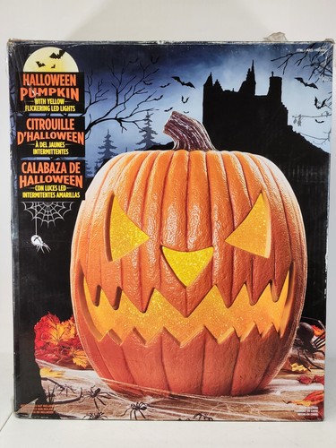 Halloween Pumpkin 多色LEDライト付き Amazon.com: Led Pumpkin Lights for Halloween Decorations