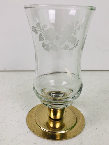 HOME INTERIORS (1) HUMMINGBIRD GLASS PEG VOTIVE/TEALIGHT CANDLE SconceGlobe