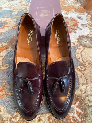 brooks brothers cordovan tassel loafer