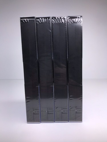 LOT OF 4 SEALED Maxell T-120 Blank VHS Video Cassette Tapes Premium Grade 6 Hour