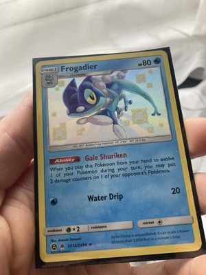 Frogadier - SV12/SV94 Holo - Pack Fresh - Hidden Fates Pokemon TCG