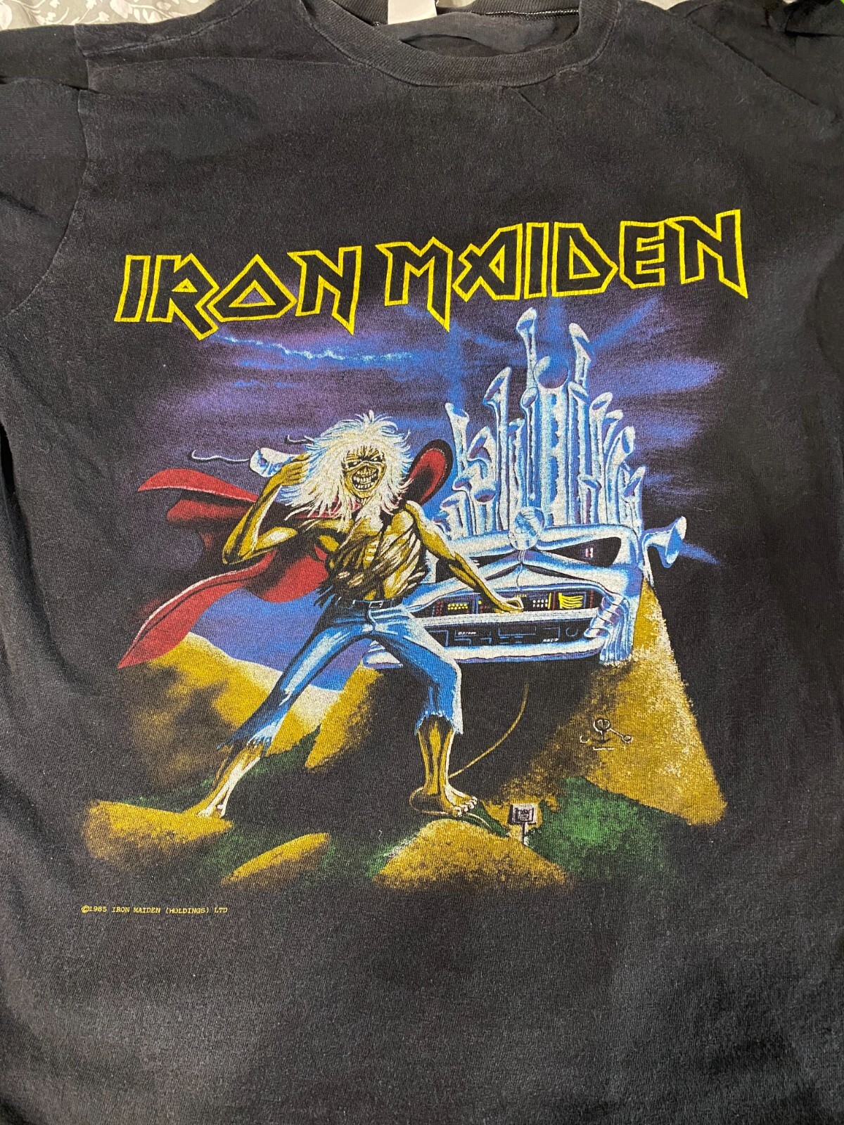 IRON MAIDEN 1998 プロモ　ピクチャー Iron Maiden RARE Official Original 1985 Phantom of The Opera