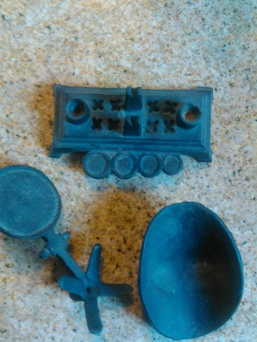 Vintage Small Miniature Black Cast Iron Balance Scale Antique ... FREE Shipping