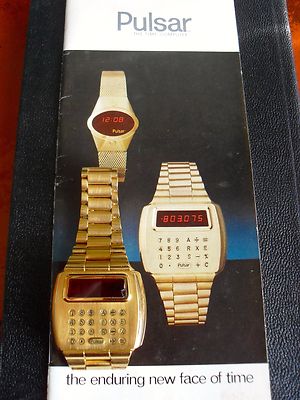 Very Rare Pulsar Calculator Watch, Pre-Production, 