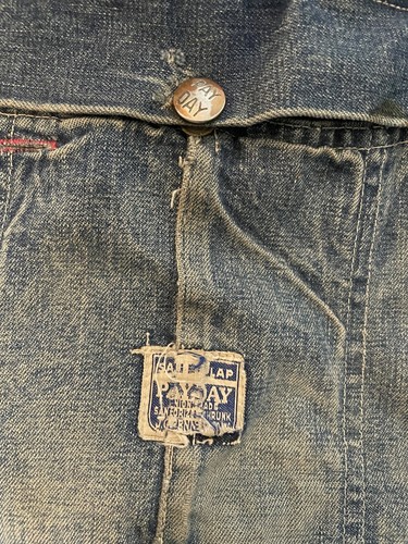 1940s Vintage Pay Day Denim Low Back Overalls 40x29 | eBay 1940s Vintage Pay Day Denim Low Back Overalls 40x29 | eBay