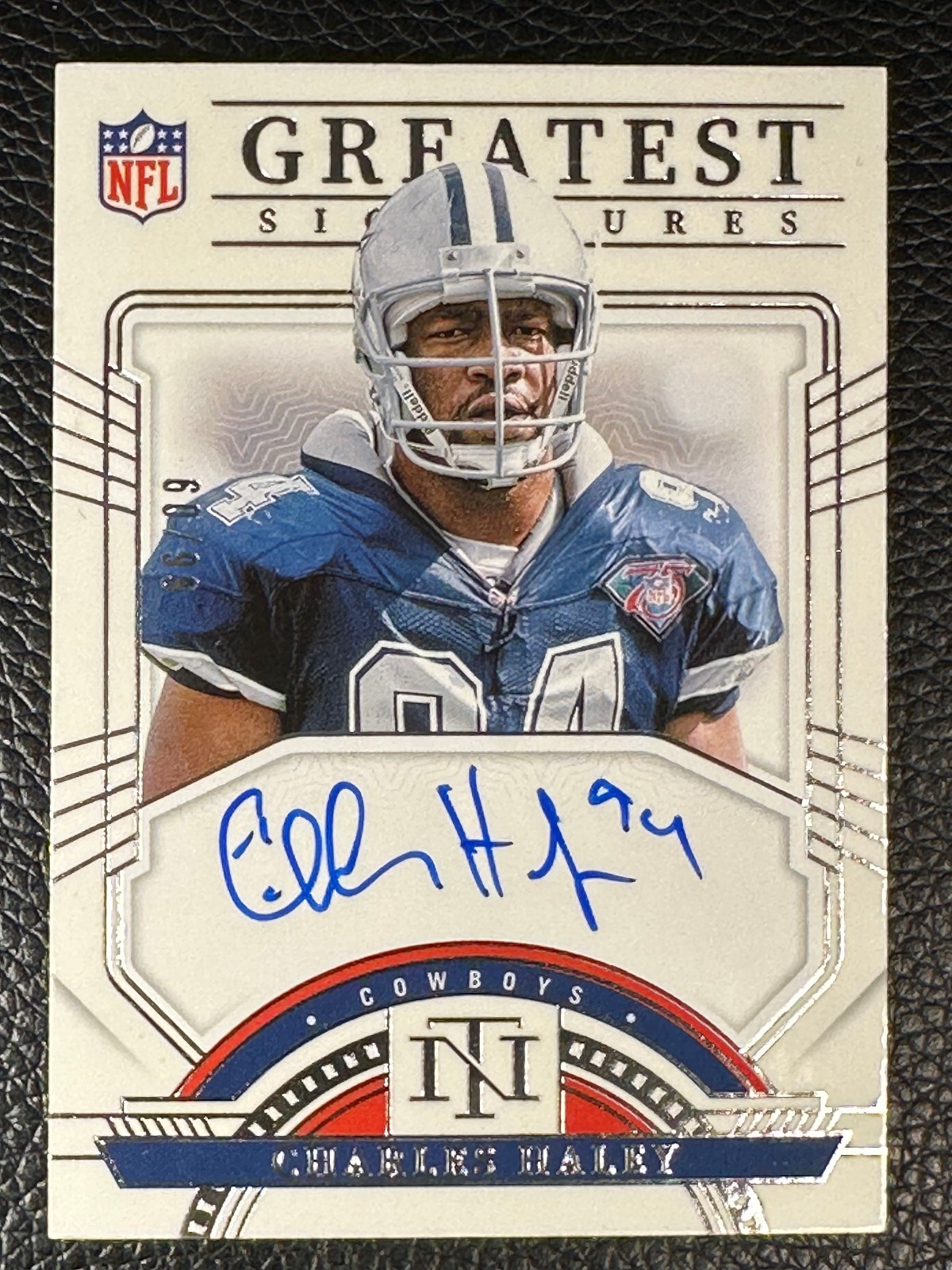 2023 National Treasures Greatest Signatures Charles Haley 60/99 Auto Autograph