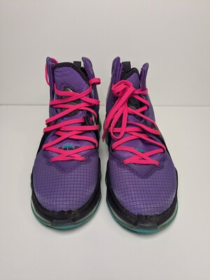 Nike Lebron XIX 19 ''DJ Bron'' Basketball Shoes CZ0203 500 Wild Berry Size 7.5 Men