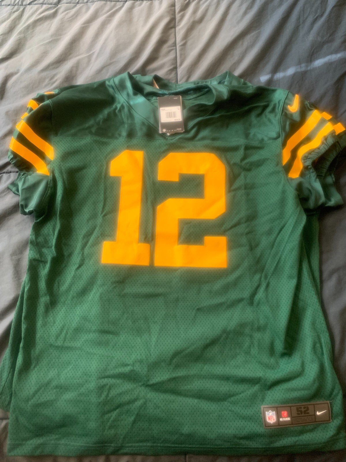 NIKE - RODGERS 　NIKE　ウェアー OFFICIAL AARON RODGERS NIKE ON FIELD JERSEY SIZE 52 | eBay