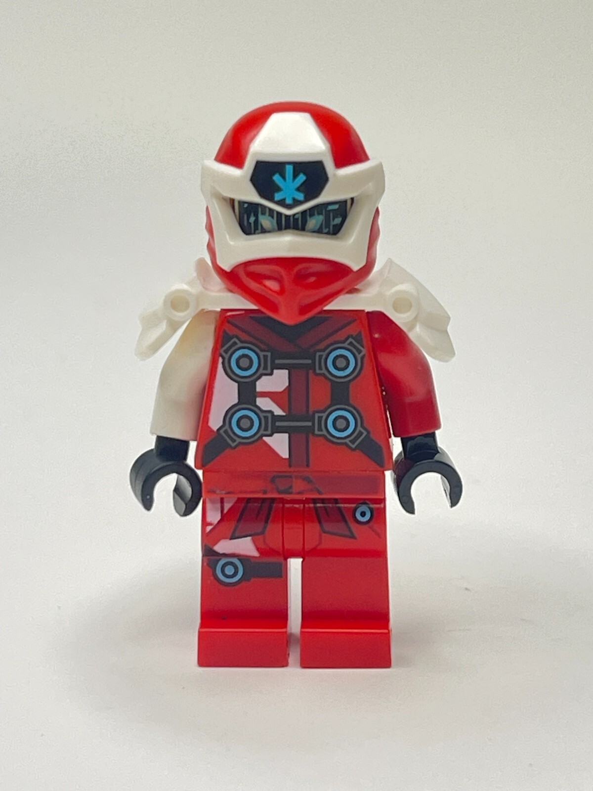 kaim LEGO Ninjago Kai ZX Minifigure with Armor 9441 9449 9561 Red